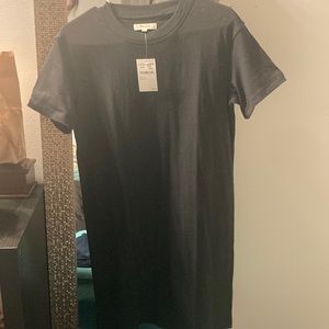 Madewell black t-shirt dress